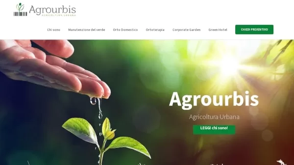 Realizzazione del sito Agrourbis
